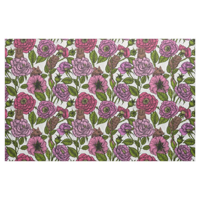 The mice party fabric (Fat Quarter)