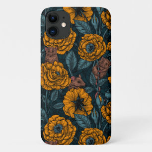 The mice party in orange and blue Case-Mate iPhone case