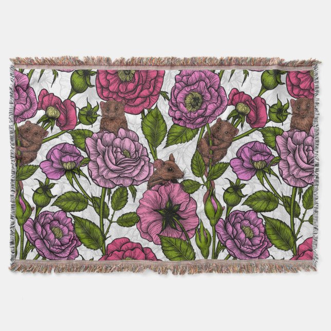 The mice party throw blanket (Front)