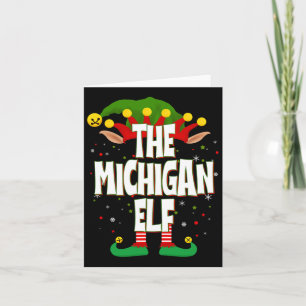 The Michigan Elf Christmas Card