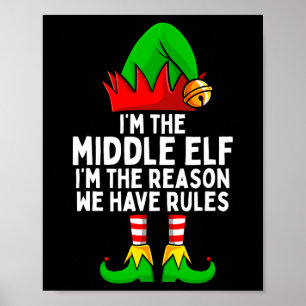The Middle Elf Matching Family Christmas  Poster