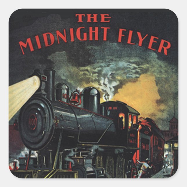 The Midnight Flyer Train Stickers (Front)