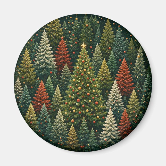 The Midnight Forest Star Magnet (Front)