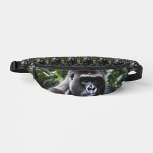 The Midnight Gorilla King: Monarch of the Forest Bum Bags