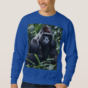 The Midnight Gorilla King: Monarch of the Forest Sweatshirt