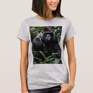 The Midnight Gorilla King: Monarch of the Forest T-Shirt