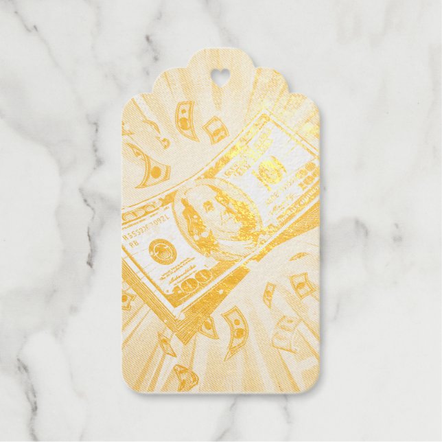 The Mighty Dollar. Gift Tags (Front)