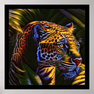 The Mighty Jaguar A Jungle Predator Poster