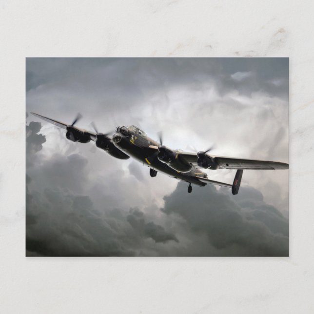 The Mighty Lancaster.jpg Postcard (Front)