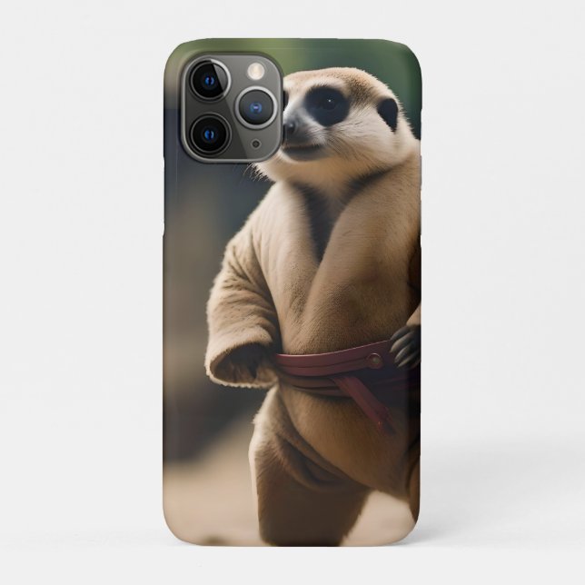 The Mighty Meerkat: Sumo Showdown, Case-Mate iPhone Case (Back)