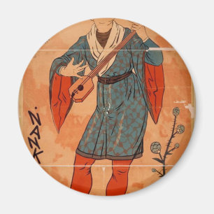 The MIKADO, 'Nankipoo' Retro Theatre Magnet