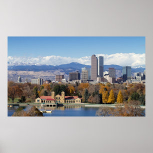 The Mile High City of Denver, Colorado Poster