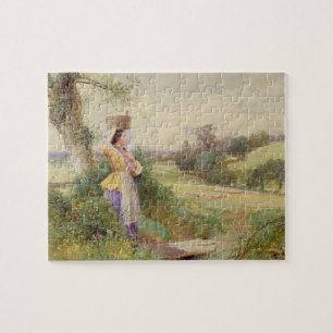 The Milkmaid, 1860 Jigsaw Puzzle