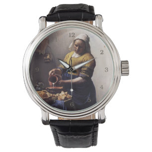 The Milkmaid by Johannes Vermeer Watch