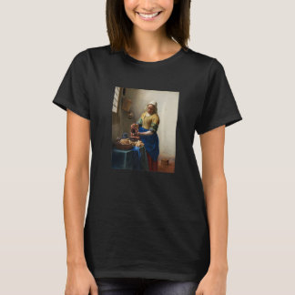 The Milkmaid By Vermeer T-Shirt