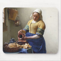 The Milkmaid, c.1658-60 (oil on canvas)