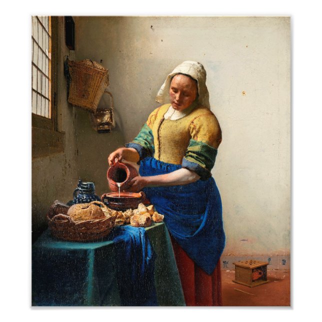 The Milkmaid | Johannes Vermeer | Photo Print (Front)