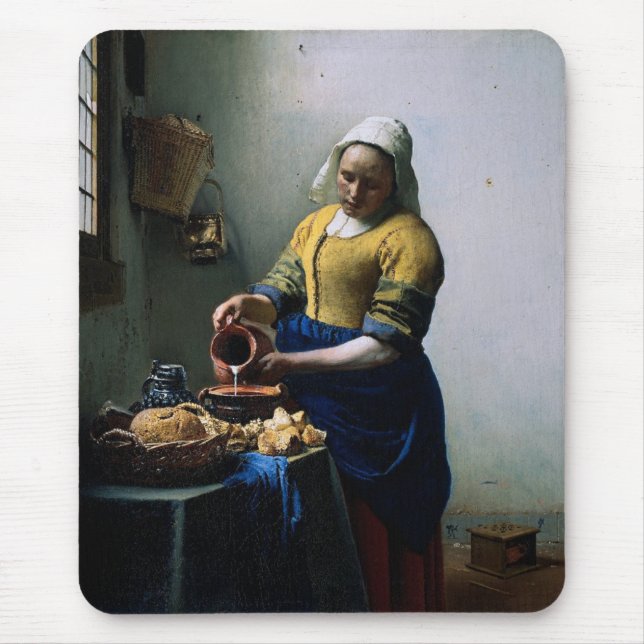 The Milkmaid Mouse Pad (Front)