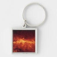 The Milky Way centre aglow with dust