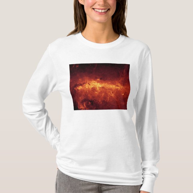 The Milky Way centre aglow with dust T-Shirt (Front)