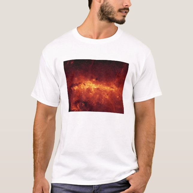 The Milky Way centre aglow with dust T-Shirt (Front)