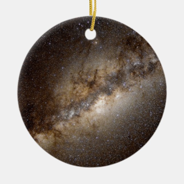 The Milky Way Ceramic Tree Decoration (Front)