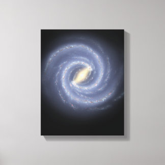 The Milky Way Galaxy Canvas Print