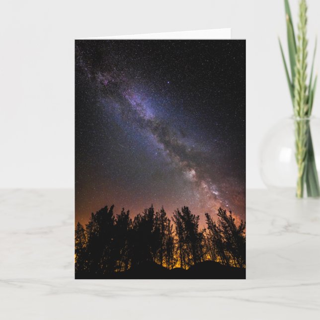 The Milky Way | Rose Valley, California Card (Front)