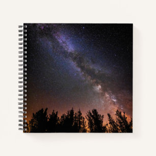 The Milky Way Rose Valley, California Notebook