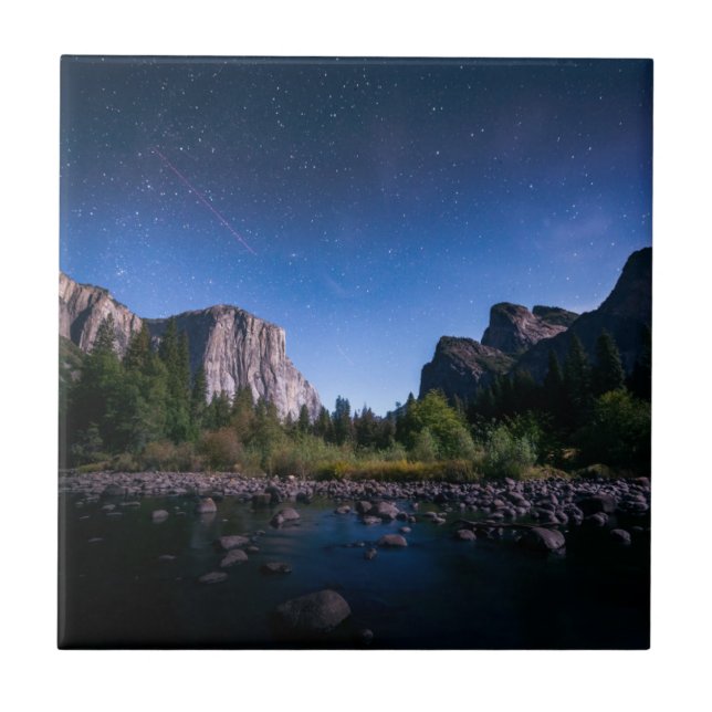 The Milky Way | Yosemite National Park Tile (Front)