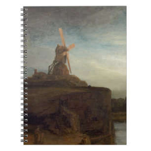 The Mill, 1645- 48 (oil on canvas) Spiral Notebook