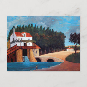 The mill by Henri Rousseau Postcard