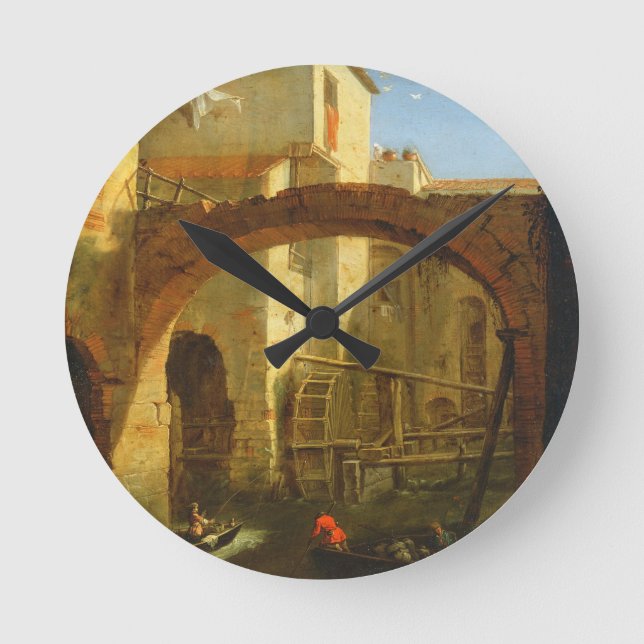 The Mill Round Clock (Front)