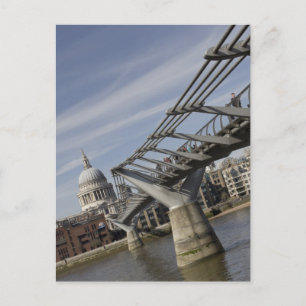 The Millennium Bridge Postcard