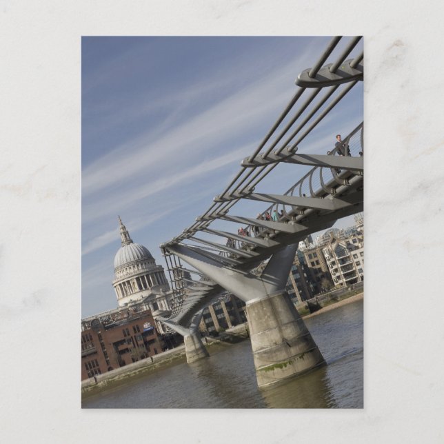 The Millennium Bridge Postcard (Front)