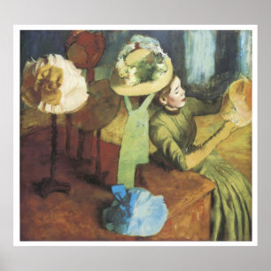 The Millinery Shop, 1882 Poster