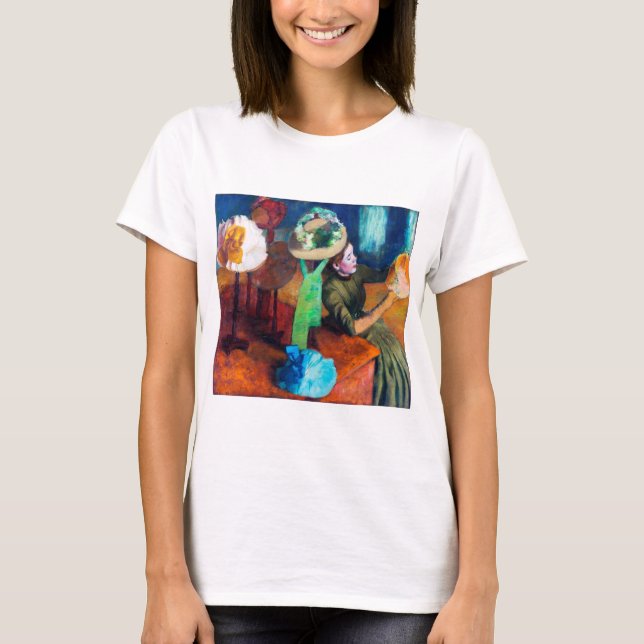 The Millinery Shop, Edgar Degas T-Shirt (Front)