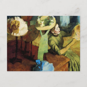 The Millinery Shop Postcard