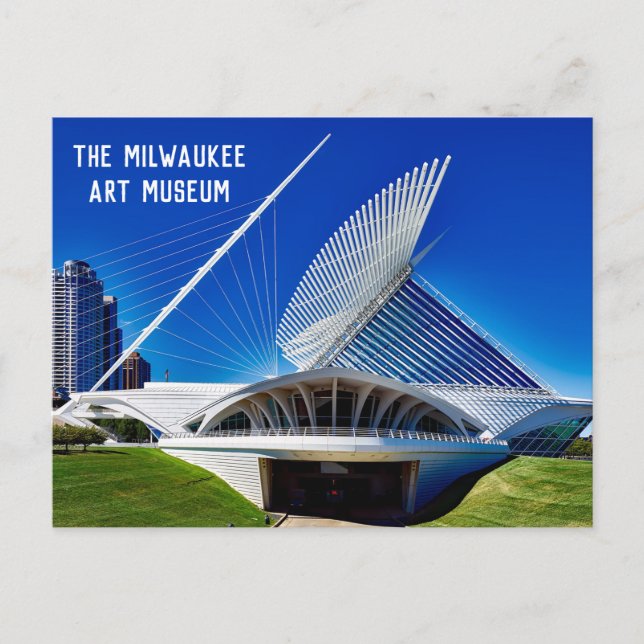 The Milwaukee Art Museum Postcard (Front)