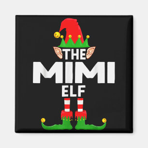 The Mimi Elf Family Christmas Pajama Party Magnet