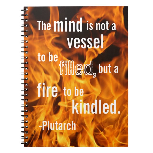 The Mind, Fire Notebook (Front)