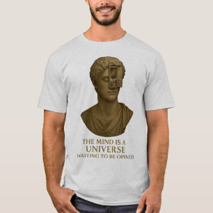 THE MIND UNVEILED – A Marble Reflection T-Shirt