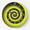 The Mindgoop spiral wall clock