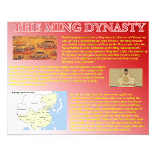 The Ming Dynasty Photo Print