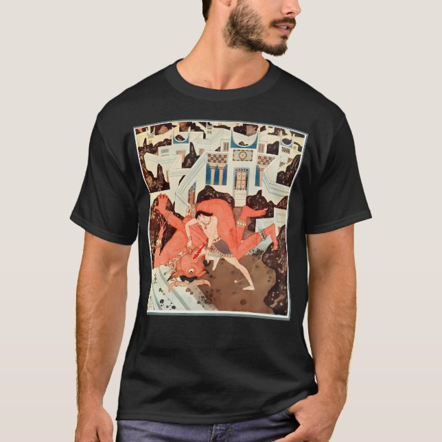 The Minotaur Defeated - Edmund Dulac Tanglewood T-Shirt (Front)