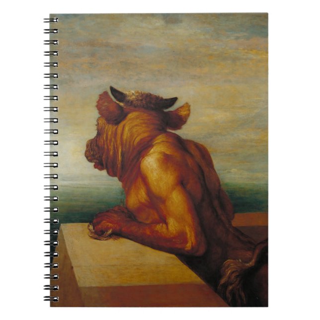 The Minotaur George Frederic Watts Art Notebook (Front)