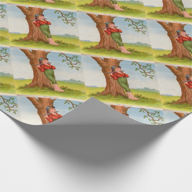 The Minstrel Wrapping Paper (Corner)