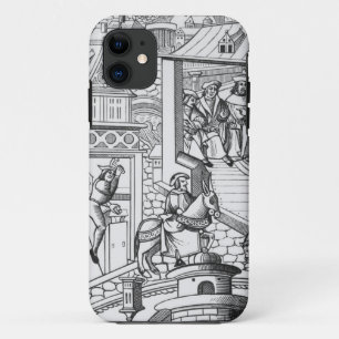 The Mint, after a woodcut in 'De l'Institution de Case-Mate iPhone Case