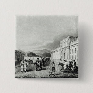 The Mint of Santiago 15 Cm Square Badge
