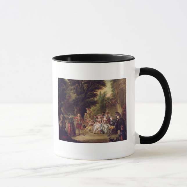 The Minuet under the Oak Tree, 1787 Mug (Right)